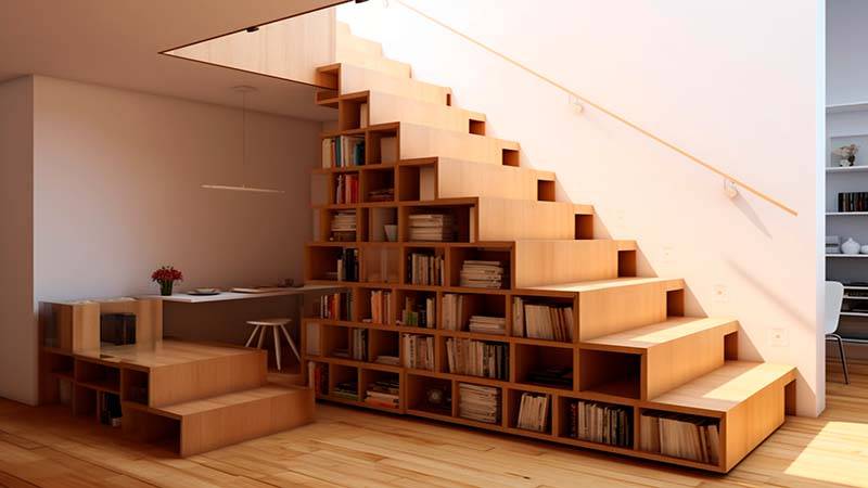 Vertical Solutions, clever stairs for small spaces