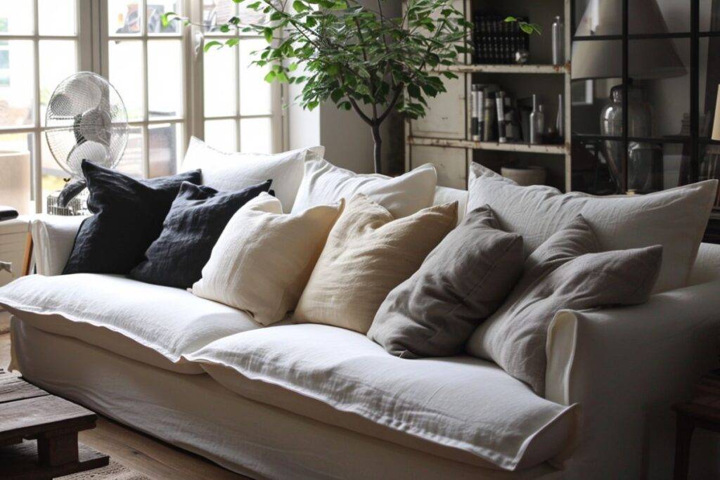 DIY Decor Tips to Complement White Sofa Set
